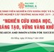 Hội nghị sinh viên nghiên cứu khoa học năm học 2019-2020