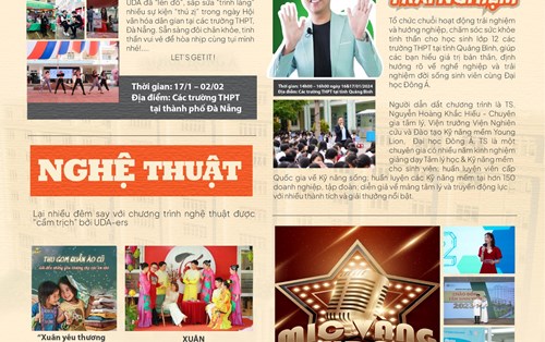  THỜI BÁO UDA RA MẮT SỰ KIỆN THÁNG 01/2024