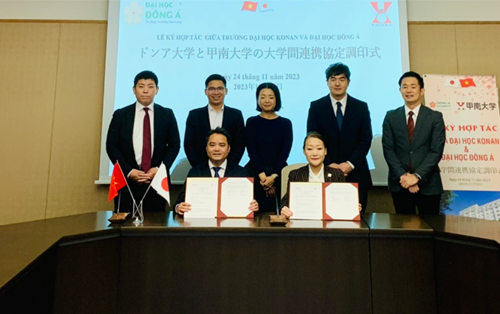 ĐH Đông Á-ĐH Konan, Nhật Bản: hợp tác trao đổi học thuật và mở rộng cơ hội học tập cho sinh viên